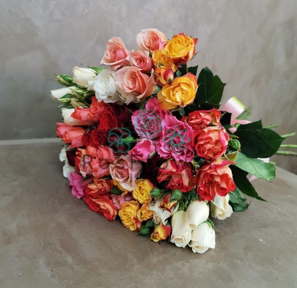 Букет цветов из: Розы в Баксане