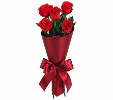 Букет 5 Красных роз Эдлесс Лав в Баксане