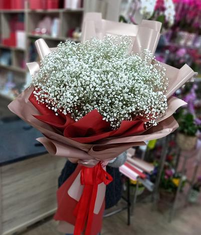 Букет цветов из: Гипсофила в Баксане