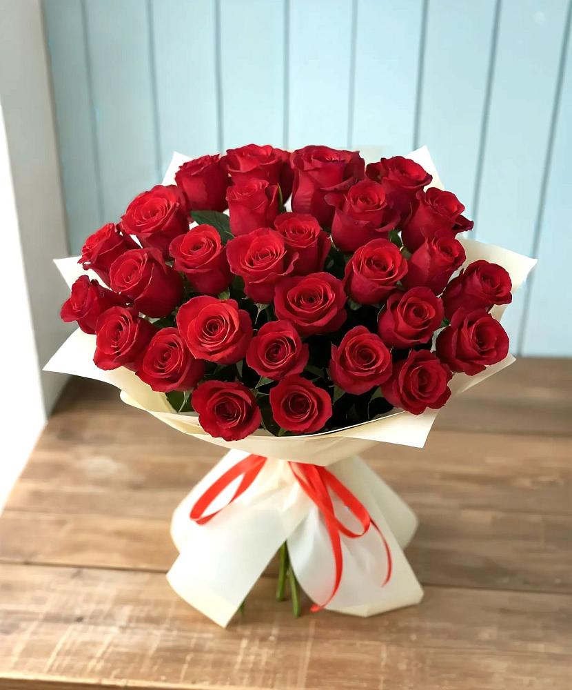 Букет 29 Красных роз в Баксане