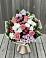 Букет цветов из: Альстромерии, Гвоздики, Розы и Хризантемы в Баксане