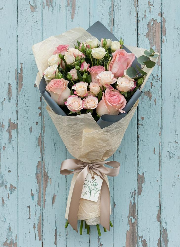 Букет цветов из: Розы в Баксане