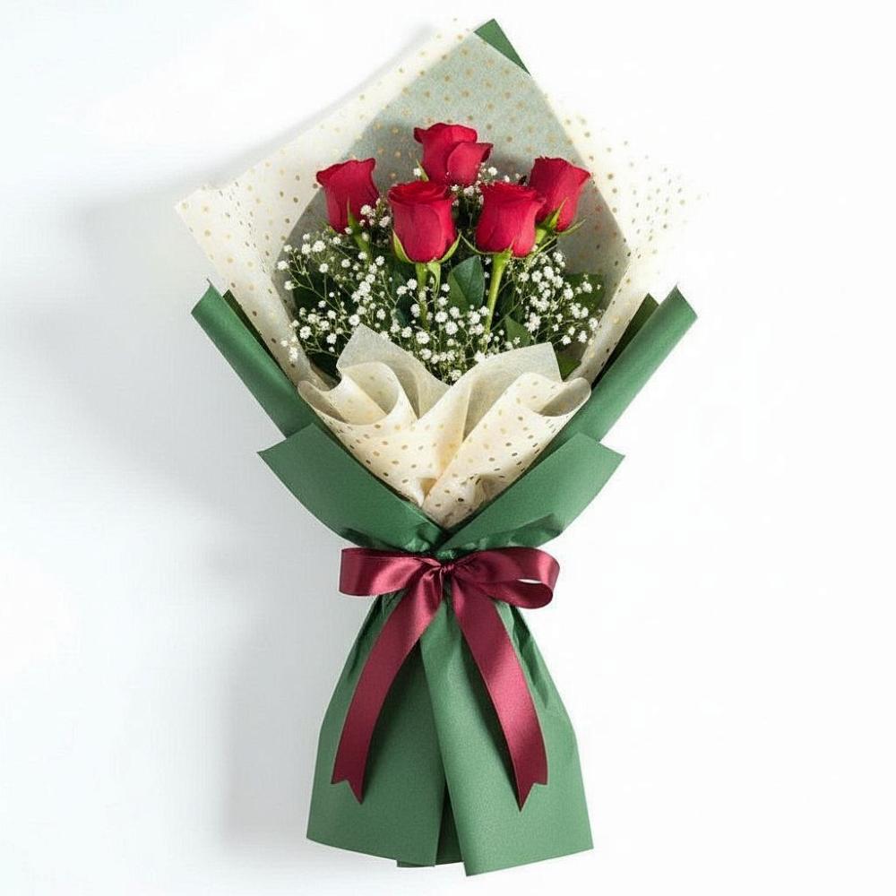 Букет цветов из: Розы в Баксане