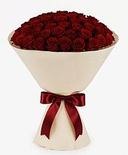 Букет 101 Бордовая роза Блэк Бакарра #REPLACE_PRED# Баксане