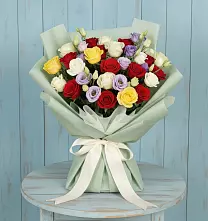 Букет цветов из:  Розы в Баксане