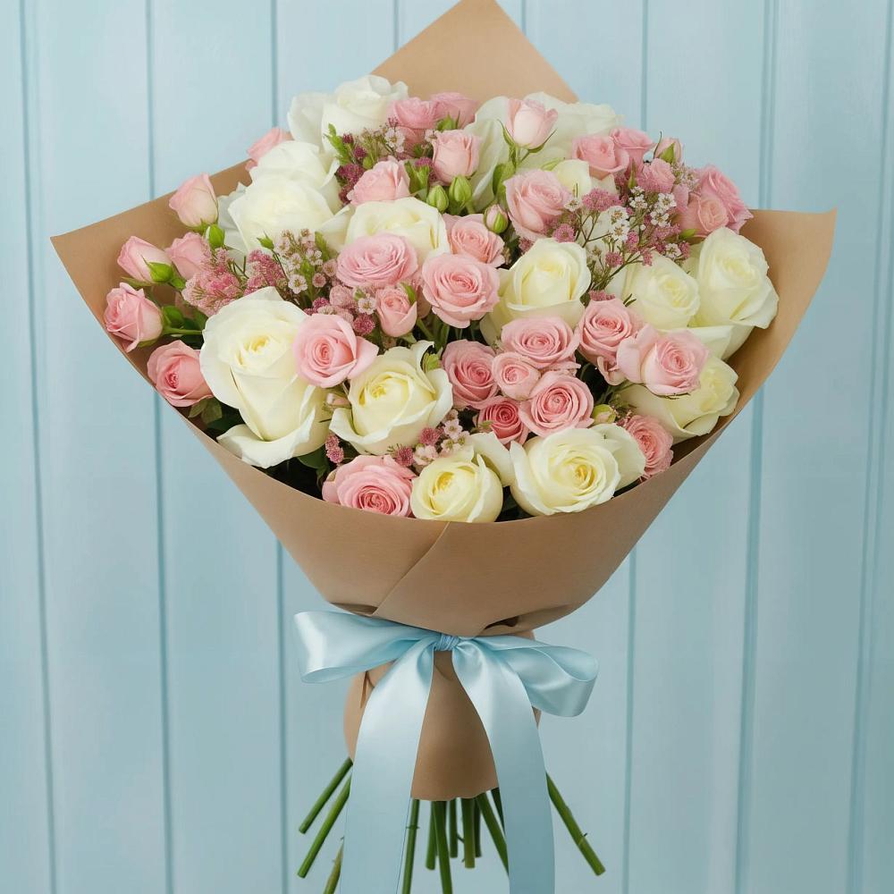 Букет цветов из: Розы в Баксане