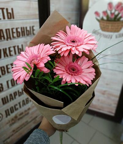 Букет цветов из: Герберы в Баксане