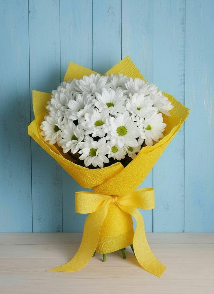 Букет цветов из: Хризантемы в Баксане