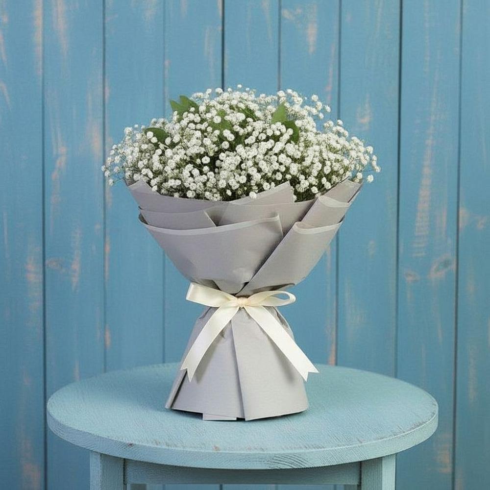 Букет цветов из: Гипсофила в Баксане