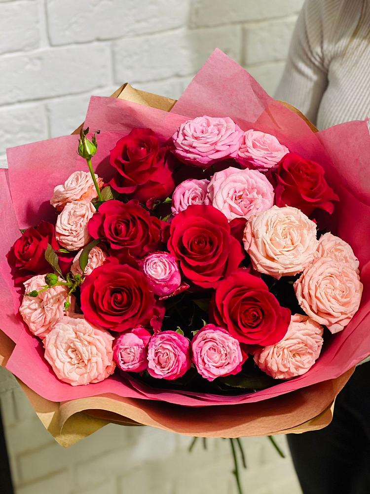 Букет цветов из: Розы в Баксане
