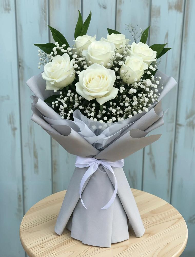 Букет цветов из: Розы в Баксане