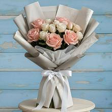 Букет цветов из:  Розы #REPLACE_PRED# Баксане