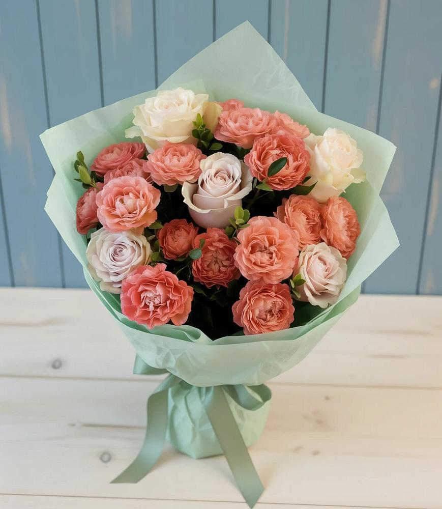 Букет цветов из: Розы в Баксане