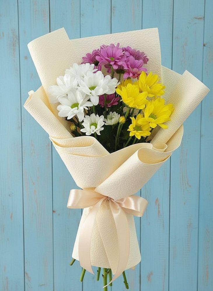 Букет цветов из: Хризантемы в Баксане