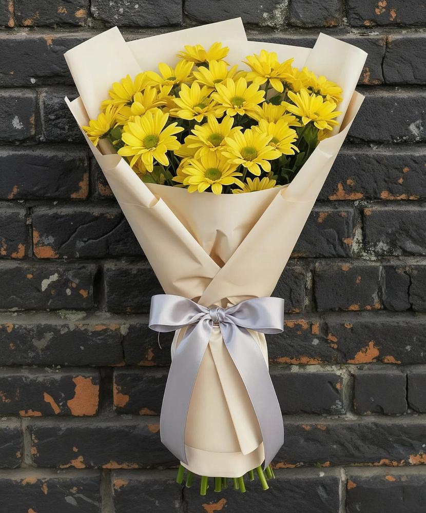 Букет цветов из: Хризантемы в Баксане