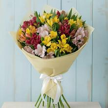 Букет цветов из:  Альстромерии #REPLACE_PRED# Баксане