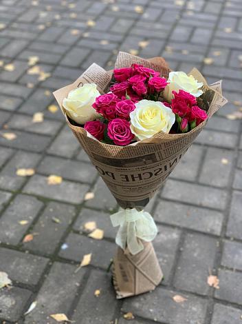 Букет цветов из: Розы в Баксане