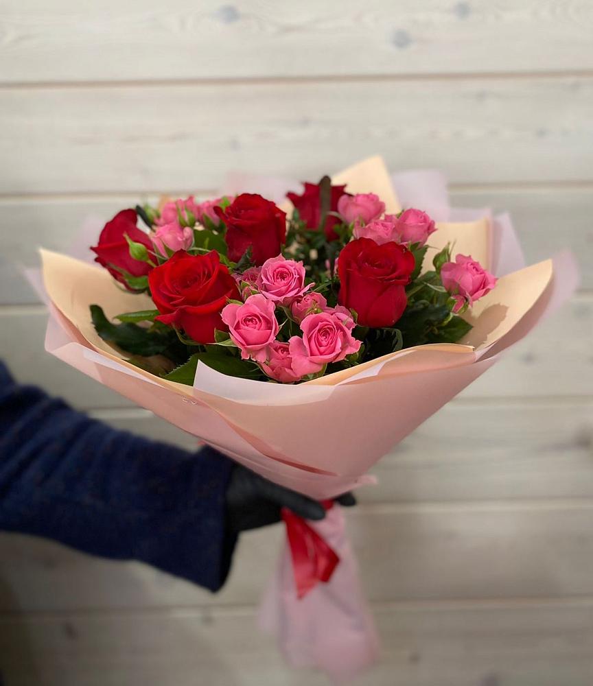 Букет цветов из: Розы в Баксане