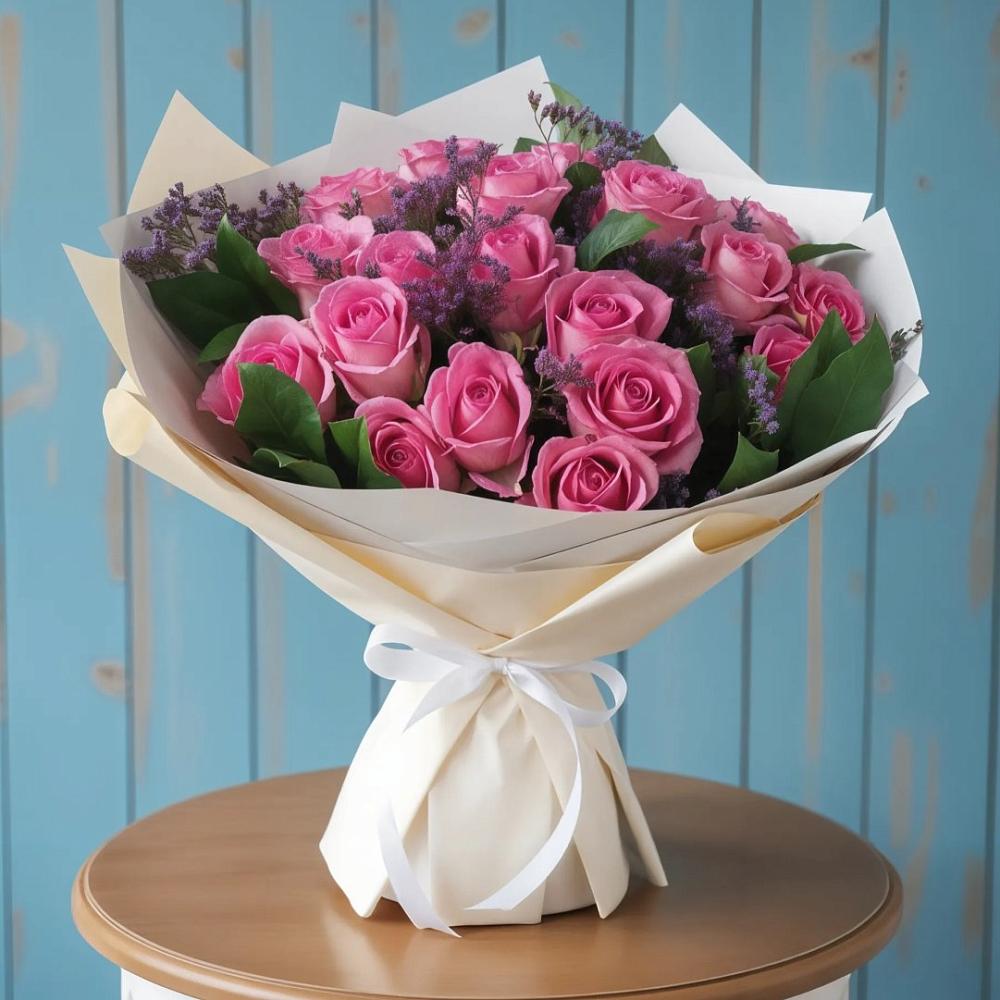 Букет цветов из: Розы в Баксане