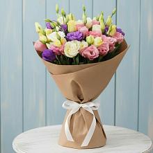 Букет цветов из:  Лизиантусы в Баксане