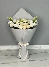 Букет цветов из:  Розы и Лизиантусы #REPLACE_PRED# Баксане